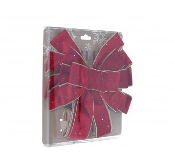 Dekoracyjne kokardy z weluru 30cm/180cm