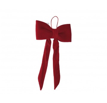 Dekoracyjne kokardy z weluru 32cm/22cm