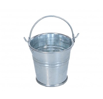 Dekoracyjne metalowe wiaderko 6cm/7cm