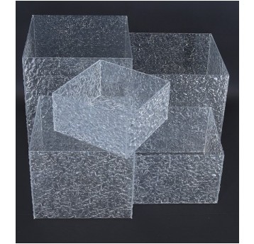 Dekoracyjne naczynia plastikowe s/5 32cm/29cm/29cm