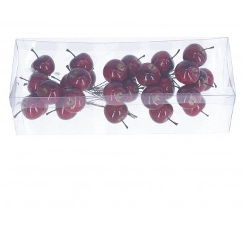 Dekoracyjne ozdoby do kompozycji op=30szt 3cm