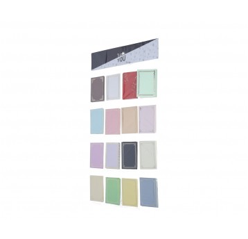 Dekoracyjne papierowe bileciki 10cm/7cm op=128szt