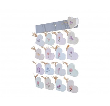 Dekoracyjne papierowe bileciki 11cm/7cm 112 szt.