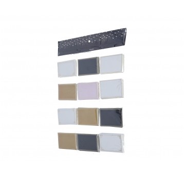 Dekoracyjne papierowe bileciki 7cm/11cm op=120szt