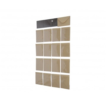 Dekoracyjne papierowe koperty 11cm/7cm 160 szt.