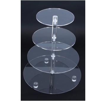 Dekoracyjne patery plastikowe śr 35cm/41cm