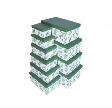 Dekoracyjne pudełka tekt.s/10 39cm/27cm/18cm