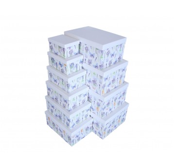 Dekoracyjne pudełka tekt.s/10 39cm/27cm/18cm