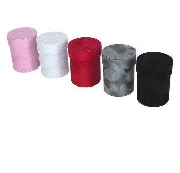 Dekoracyjne pudełka tekturowe mix śr 8cm/10cm