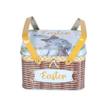 Dekoracyjne pudełka z metalu 15cm/13cm/11cm