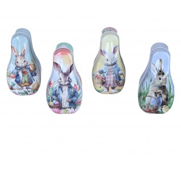 Dekoracyjne pudełka z metalu 15cm/7cm/5cm