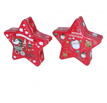 Dekoracyjne pudełka z metalu 19cm/5cm