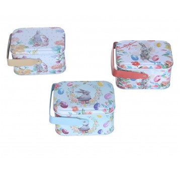 Dekoracyjne pudełka z metalu mix 11cm/8cm/6cm