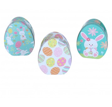 Dekoracyjne pudełka z metalu mix 12cm/10cm/5cm