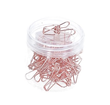 Dekoracyjne spincze metalowe w pudełku 3cm