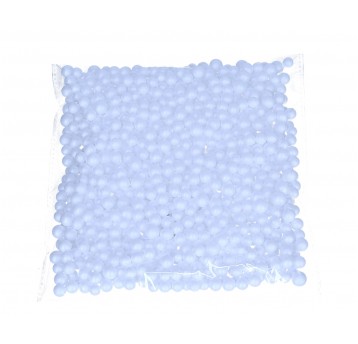 Dekoracyjne styropianowe kulki - białe