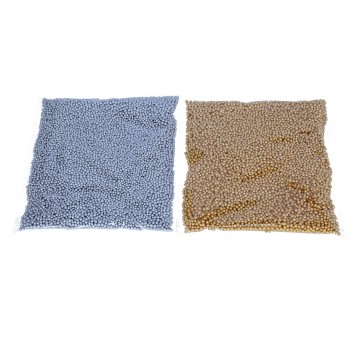 Dekoracyjne styropianowe kulki - mix 2 kolory