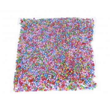 Dekoracyjne styropianowe kulki - mix kol.