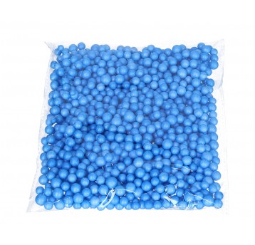 Dekoracyjne styropianowe kulki - niebieskie