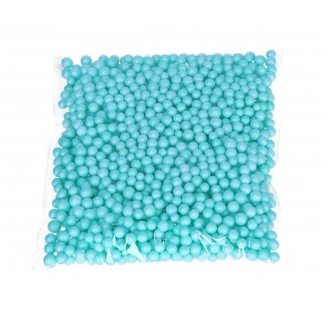 Dekoracyjne styropianowe kulki - turkusowe