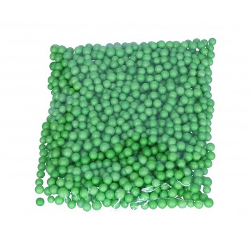 Dekoracyjne styropianowe kulki - zielone