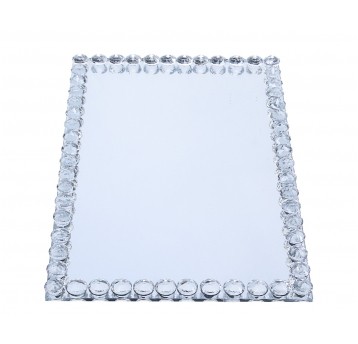 Dekoracyjne szklane patery 30cm/20cm/4cm