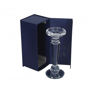 Dekoracyjne szklane świeczniki 26cm