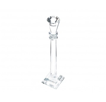 Dekoracyjne szklane świeczniki 40cm