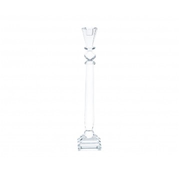 Dekoracyjne szklane świeczniki 46cm