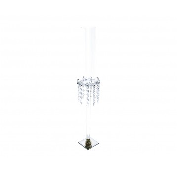 Dekoracyjne szklane świeczniki 73cm