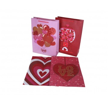 Dekoracyjne torebki papierowe 42cm/31cm/12cm