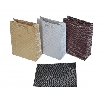 Dekoracyjne torebki papierowe mix 18*23*8