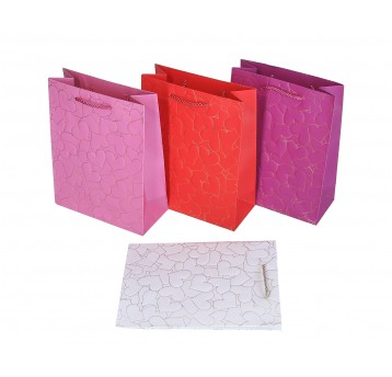 Dekoracyjne torebki papierowe mix 18*23*8