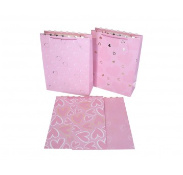 Dekoracyjne torebki papierowe30*41,5*12 mix