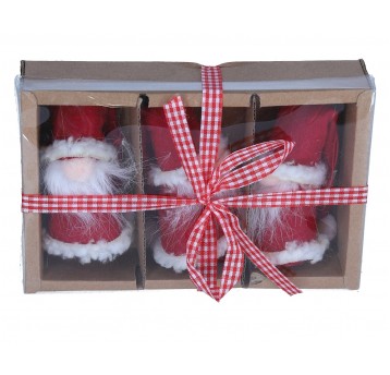 Dekoracyjne zawieszki bożonarodzeniowe 10cm