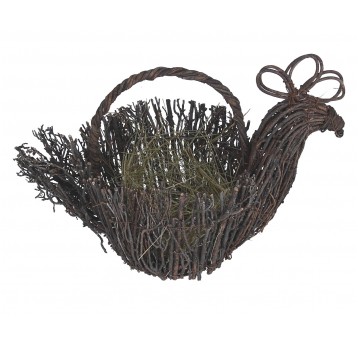 Dekoracyjny koszyczek z wikliny 25cm/40cm