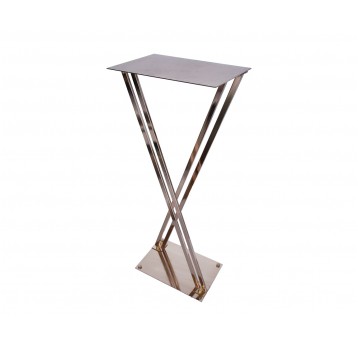 Dekoracyjny stojak metalowy 80cm/31cm/20cm