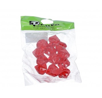 Diament z dziurką d 2cm l 2,5cm