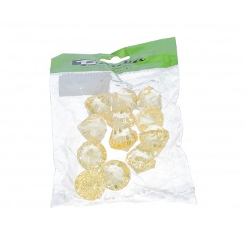 Diament z dziurką l 2,5cm d 2cm