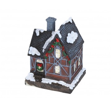 Domek ozdobny do dekoracji 10cm/8cm/8cm