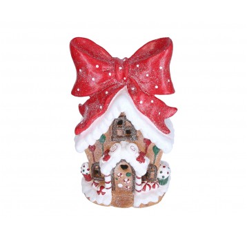 Domek ozdobny do dekoracji 40cm/26cm/16cm