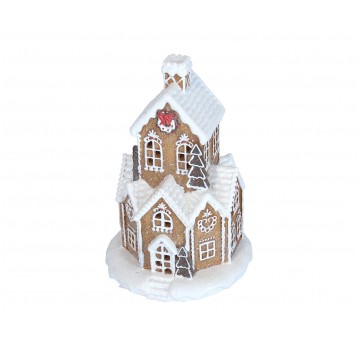 Domek ozdobny do kompozycji śr14cm/21cm