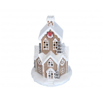Domek ozdobny do kompozycji śr21cm/32cm