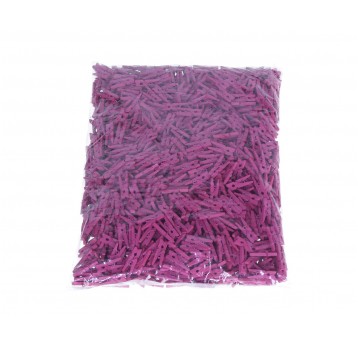 Drewniane spinacze amarantowe 2,5 cm 1op.=1000szt.