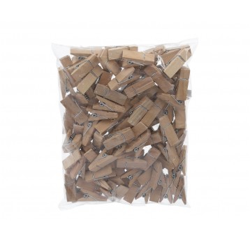 Drewniane spinacze naturalne 3,5cm op=100szt