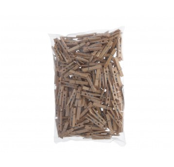 Drewniane spinacze naturalne 4,8 cm op=200szt