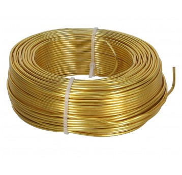 Drut złoty 2mm