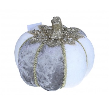 Dynia biało-szara do kompozycji śr18cm/16cm