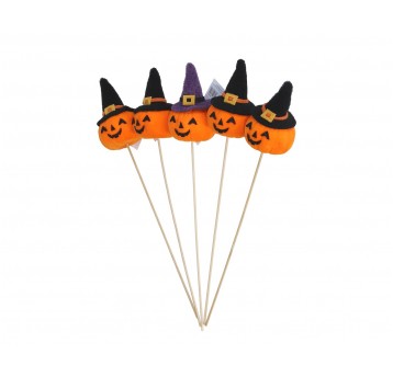 Dynie ozdobne na piku mix kol. 32cm