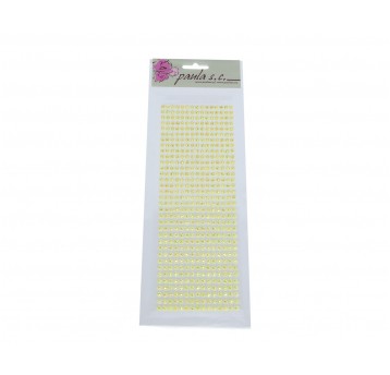 Dzety kwiatki 35rz x15szt j.żółte 5mm
